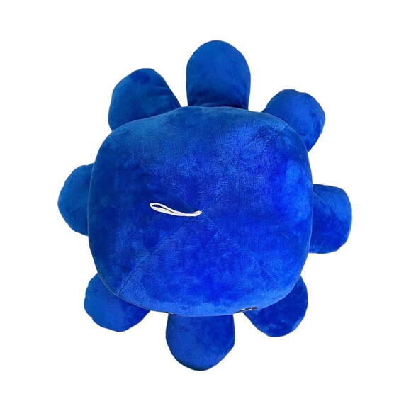 Goffa Octopus Plush Blue With Green 12” - Picture 9 of 10